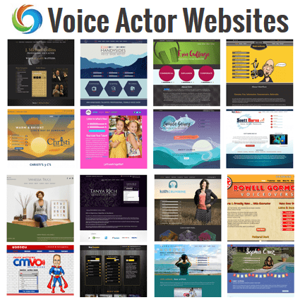 Voice Over Portfolio Websites
